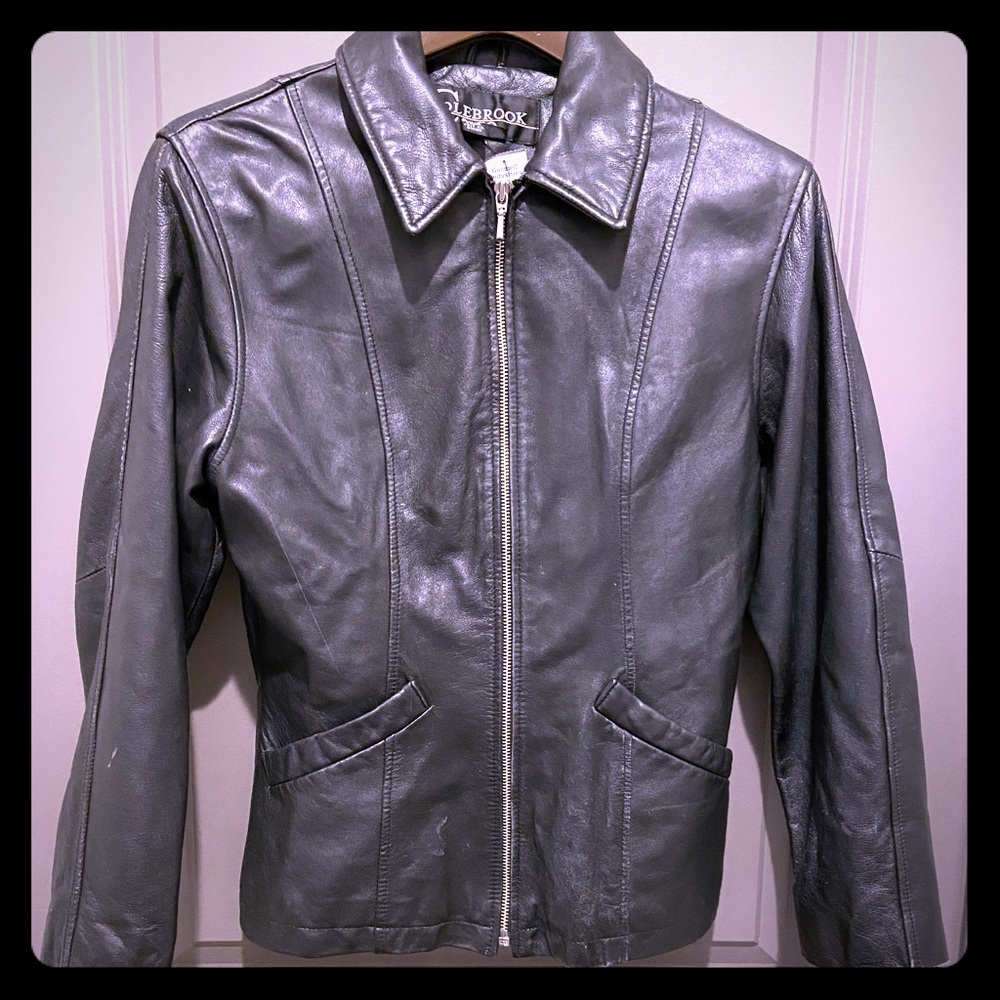 Leather jacket